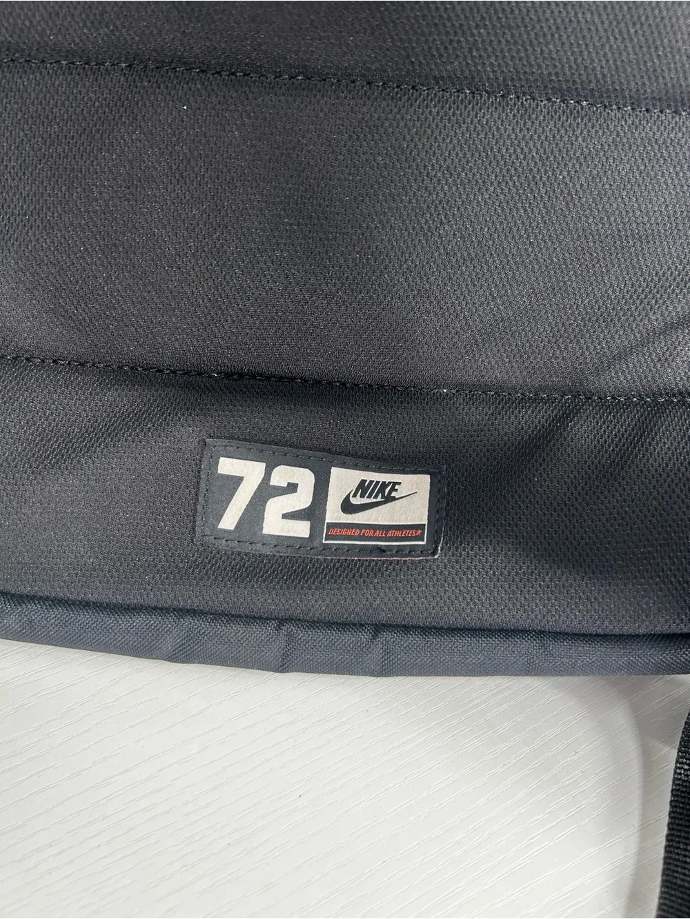 Nike Men’s Black Backpack 72 Heritage Rucksack Drawstring